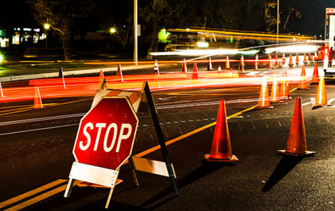Fredericksburg DUI Stop